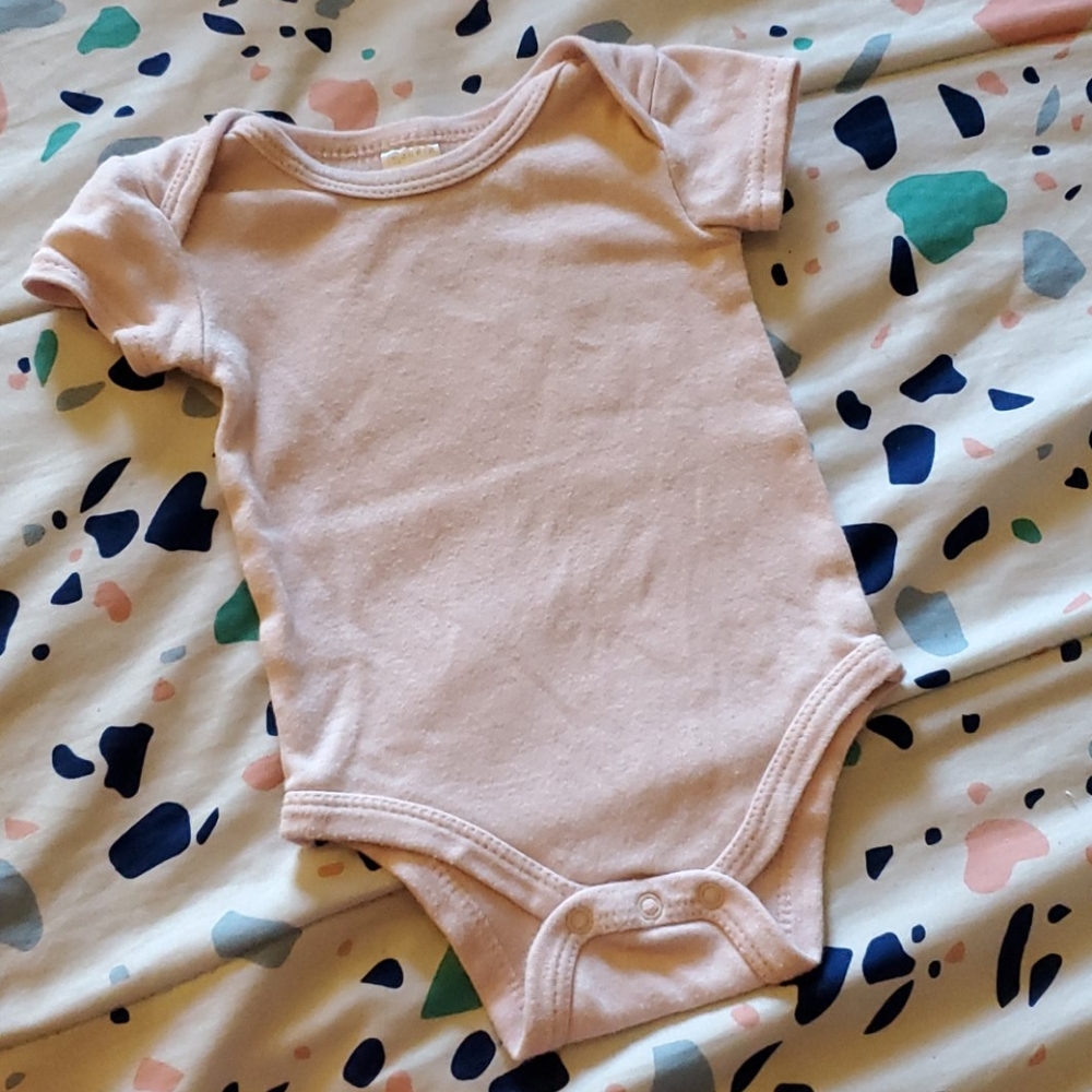 3-6m modern baby short sleeved onesie